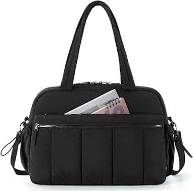 BAGSMART 旅行用ダッフルバッグ スポーツバッグ ボストンバッグ ジムバッグ 軽量 大容量 乾湿分離 機内持込 防水 女性用
