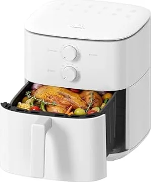 Xiaomi シャオミ エアフライヤー エッセンシャル 6L大容量 家庭用 1～60分間タイマー 80～200°C温度調整可能 PSE認証済み