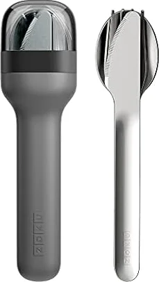 ZOKU ポケット ユーテンシル セット チャコール フォーク スプーン カトラリー