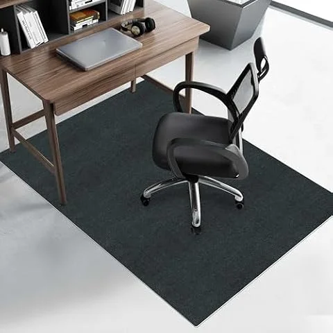 Bolinker チェアマット 120×90cm デスクチェア ゲーミングチェア対応 防音マット 床保護 TPR素材 5mm厚 洗える