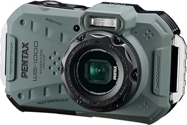 ペンタックス PENTAX WG-1000 オリーブ 本格防水デジタルカメラ 15m防水 (連続1時間) 2m耐衝撃 防塵仕様 2162