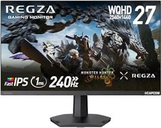 REGZA ゲーミングモニター RM-G276N 27インチ QHD Fast IPS