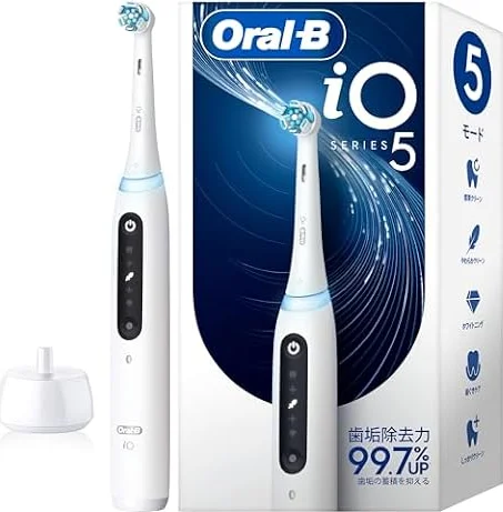 ブラウン 電動歯ブラシ オーラルB 【定番モデル】 iO5 I お口・歯ぐきのトータルケア I 防水【Amazon.co.jp 限定】